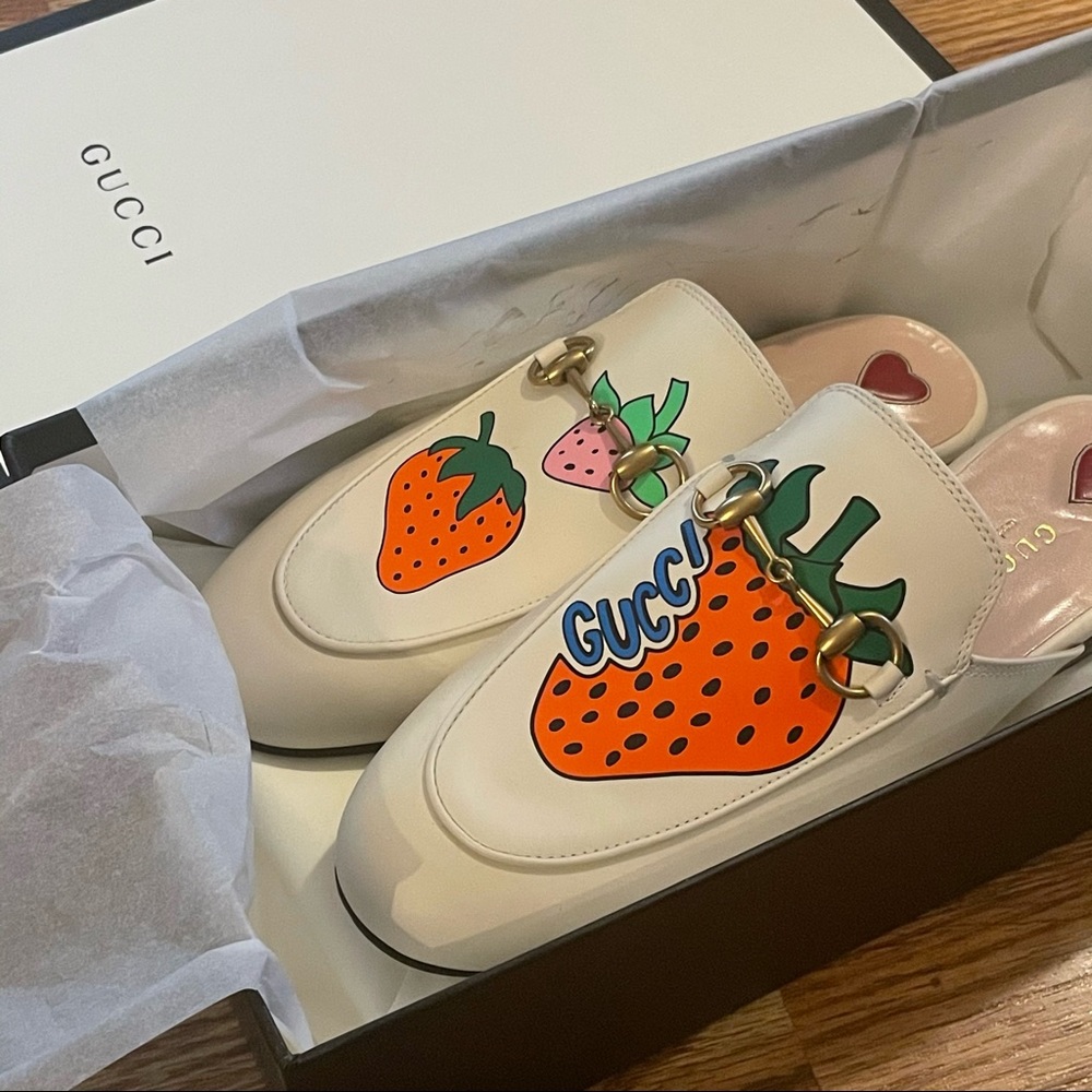 Gucci Princetown Mule Leather Slipper